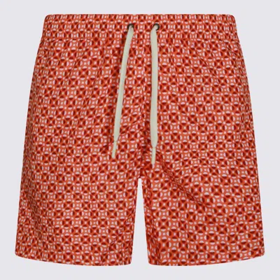Altea Geometric-print Drawstring Swim Shorts In Multi