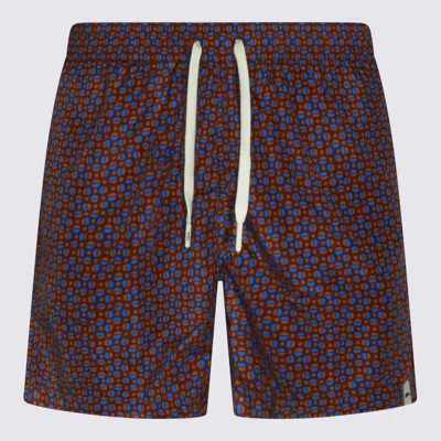Altea Geometric-print Swim Shorts In Multi