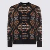 Altea Sweaters Blue And Green In Black