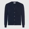 Altea Navy Cashmere Knitwear In Blue