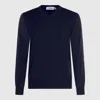 Altea Virgin Wool Sweater In Blue