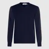 Altea Virgin Wool Sweater In Blue