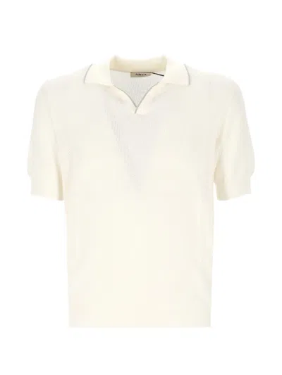 Altea Open-knit T-shirt In Neutral