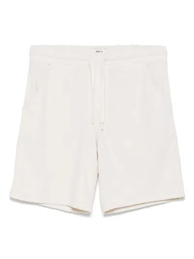 Altea Patterned-jacquard Shorts In White