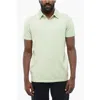 Altea Piquet Cotton Smith Polo In Green