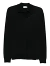 Altea Polo-collar Sweater In Black