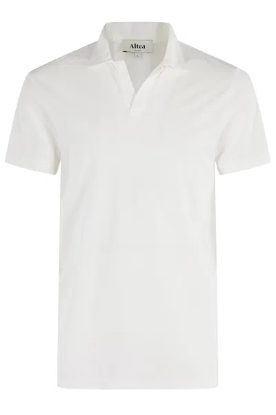 Altea Polo Skipper Ice Cotton In White