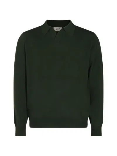Altea Polo-collar Sweater In Green