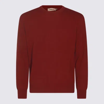 ALTEA RED WOOL KNITWEAR