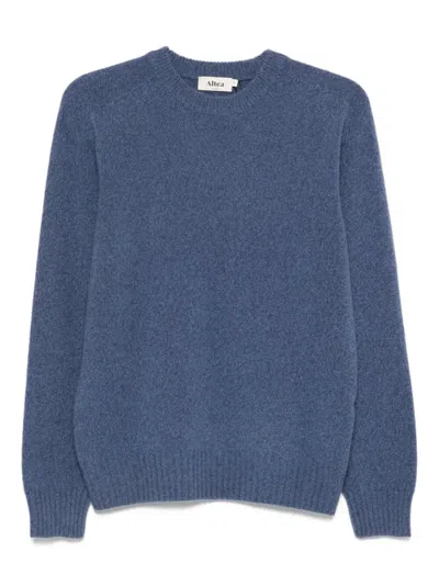 ALTEA ALTEA RELAXED FIT LONG SLEEVE CREW-NECK SWEATER