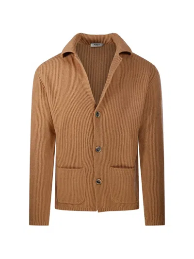 Altea Ribbed-knit Button-up Cardigan In Multi
