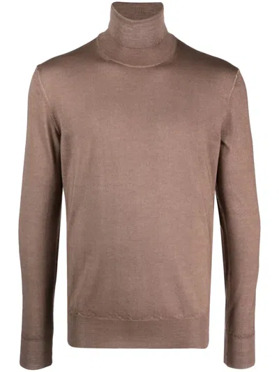Altea Roll-neck Virgin-wool Jumper In Neutrals