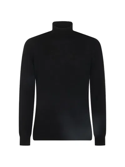 Altea Roll-neck Sweater In Black