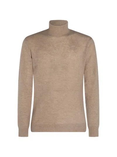 Altea Roll-neck Sweater In Neutrals