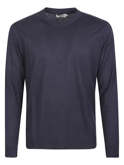 Altea Ronny Long Sleeve T-shirt In Blue