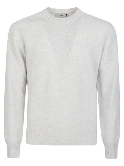Altea Round Neck Sweater In Gray