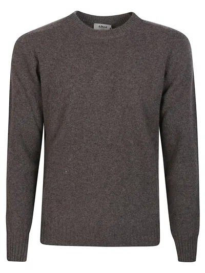 Altea Round Neck Sweater In Gray