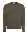 Altea Round Neck Sweater In Green
