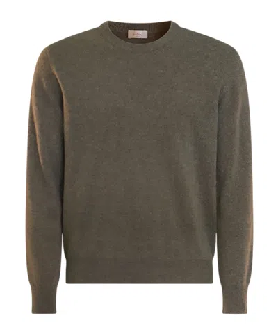 Altea Round Neck Sweater In Green