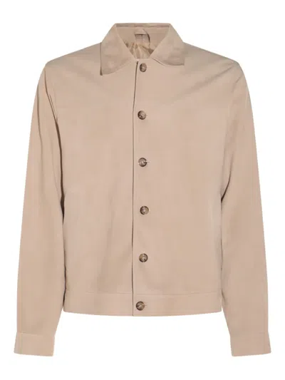 Altea Sand Beige Shirt Jacket In Neutrals