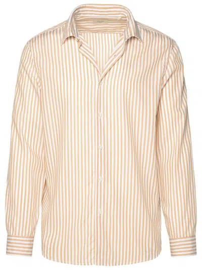 Altea 'scott' Beige Lyocell Shirt