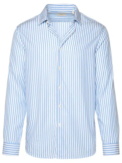 Altea 'scott' Light Blue Lyocell Shirt