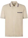 Altea Shirt With Pocket Shifts Short Sleeve In Neutral