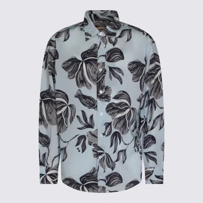Altea Floral-print Shirt In Blue