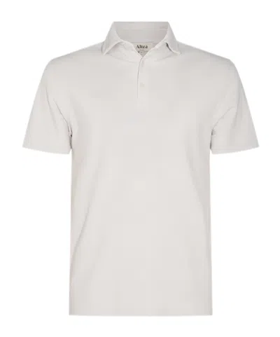 Altea Short Sleeve Polo Shirt In Beige