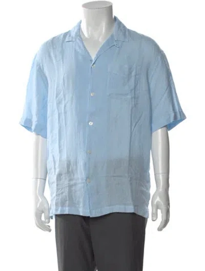 Pre-owned Altea Short Sleeve Shirt In Blue