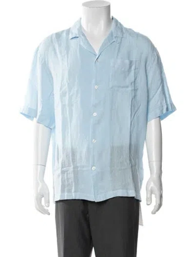 Pre-owned Altea Short Sleeve Shirt In Blue