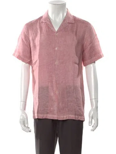 Pre-owned Altea Short Sleeve Shirt W/ Tags In Pink