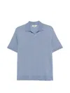 Altea Jersey Polo Dennis Solid-color In Blue