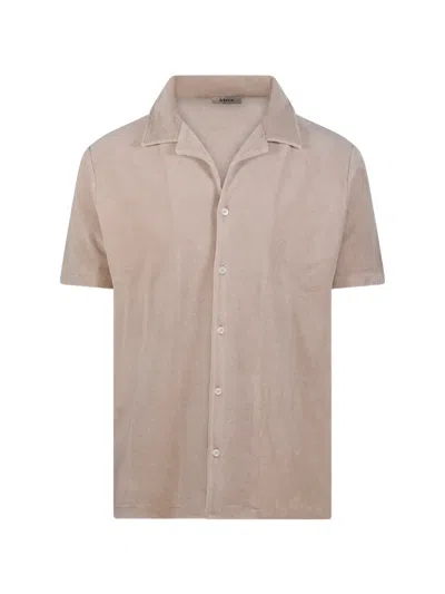 Altea Short-sleeve Camp-collar Shirt In Pink