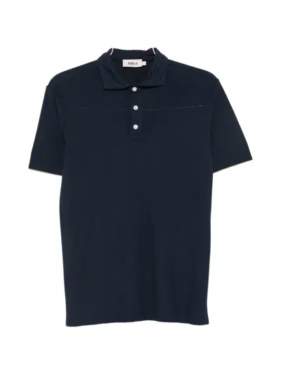 Altea Short-sleeve Polo Shirt In Blue