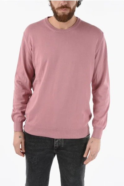 Altea Solid Color Lightweight Sweater In Pink