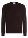 Altea Speckled Crew-neck Sweater In Black