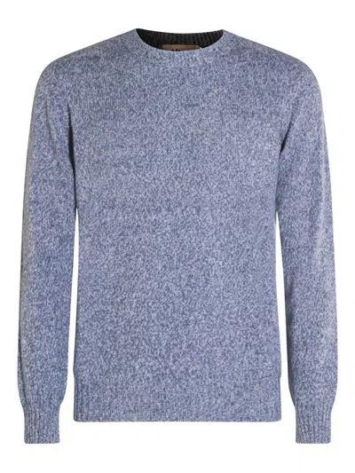 ALTEA SPECKLED CREW-NECK SWEATER