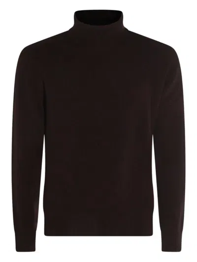 ALTEA SPECKLED-KNIT SWEATER