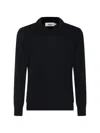 Altea Spread-collar Sweater In Blue
