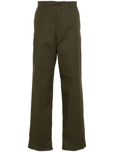 Altea Stretch-design Trousers In Green