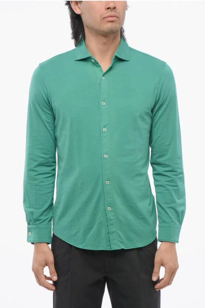 Altea Stretchy Cotton Long Sleeved Shirt