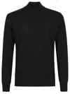 Altea High-neck Wool Sweater In Black