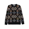 Altea Geometric-pattern Crewneck Knitted Jumper In Multi