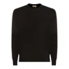 Altea Crew-neck Long-sleeve Sweater In Black