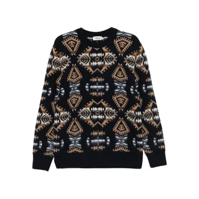 ALTEA SWEATERS BLACK, BROWN
