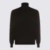 Altea Turtleneck Extrafine Merino Wool Sweater In Black