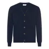 Altea Navy Cashmere Knitwear In Blue