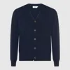 Altea Navy Cashmere Knitwear In Blue