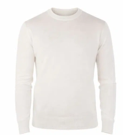 Altea Crew-neck Long-sleeve Sweater In White
